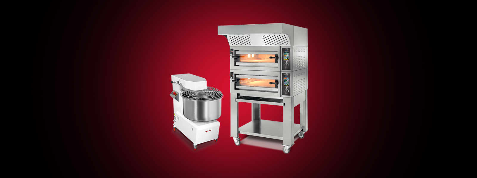 Versatile equipment for pizza and baked goods